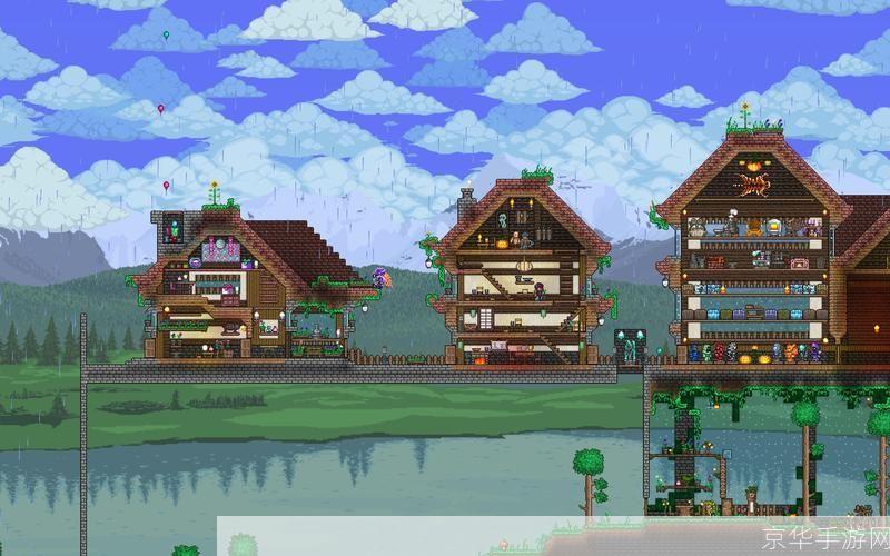 泰拉瑞亚房子设计图:泰拉瑞亚:创意无限的房子设计图探索