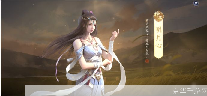 天涯明月心:穿越江湖,探寻明月之心