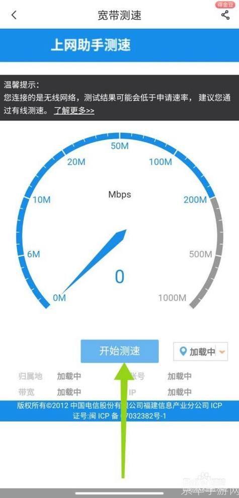 电信宽带测速器: 电信宽带测速器:提升网络速度的关键工具