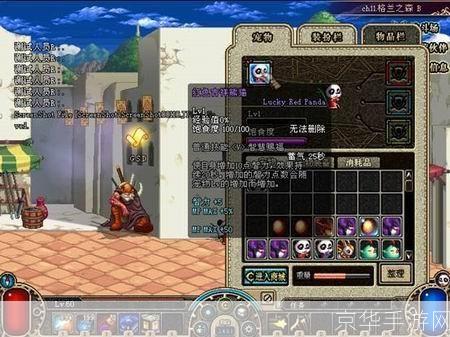 DNF熊猫宠物大揭秘:战斗伙伴的魅力与养成之道