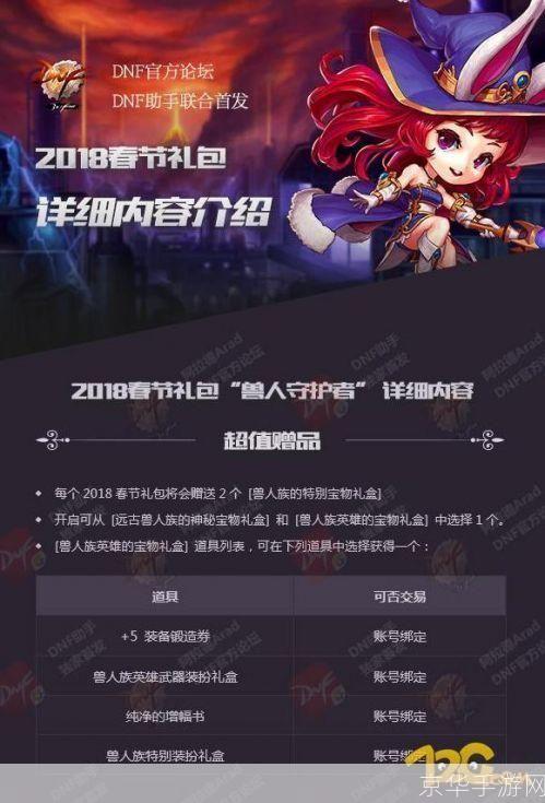 DNF春节狂欢:春节套多买多送,打造最强角色!