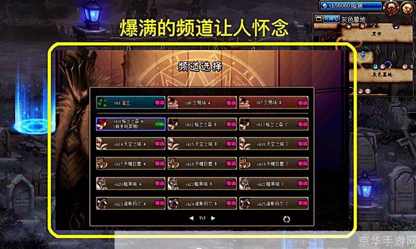 DNF卡频道现象深度解析:游戏内外的挑战与应对