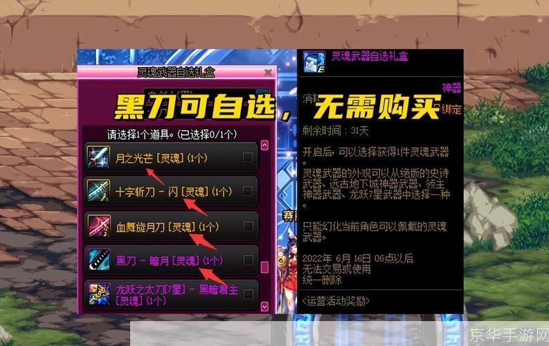 dnf黑刀:DNF黑刀:神秘武器背后的故事与游戏内影响