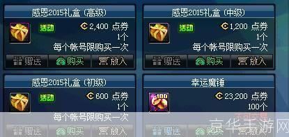 DNF感恩礼盒:游戏内的惊喜与玩家情感的纽带