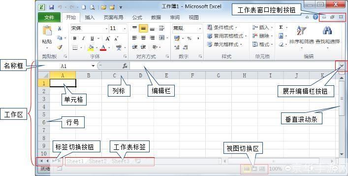 如何安装并使用Excel 2010免费完整版