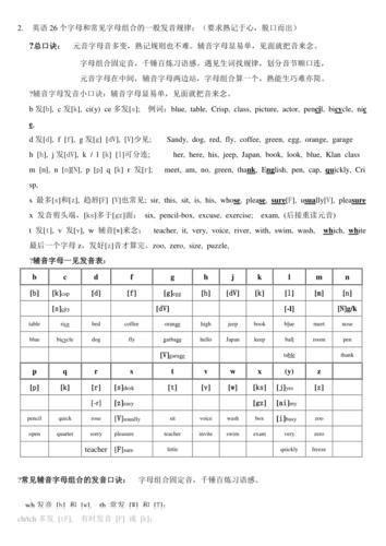 掌握音标发音的秘诀