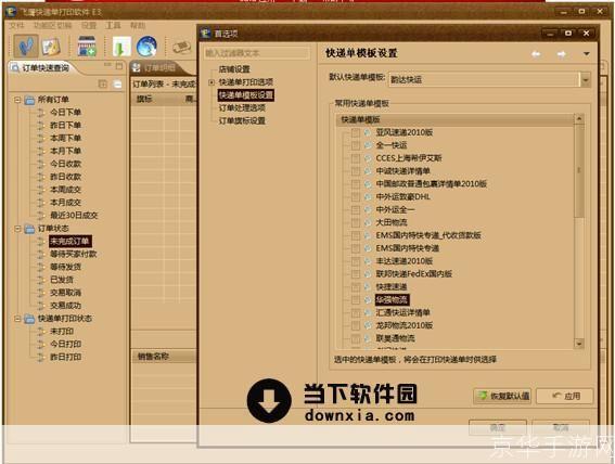 飞鹰快递单打印软件——提升物流效率的必备工具