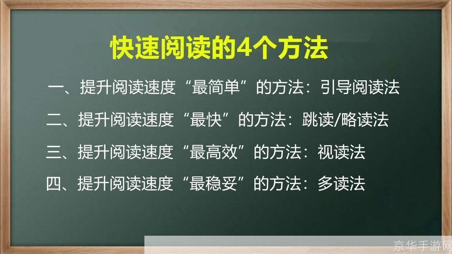掌握阅扑技巧,提升阅读效率