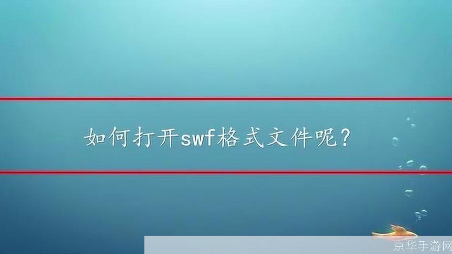 如何使用SWF文件