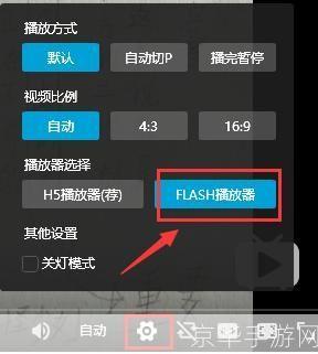 最新Flash播放器的使用方法详解