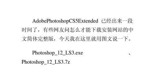详细步骤指南:如何安装Adobe CS5