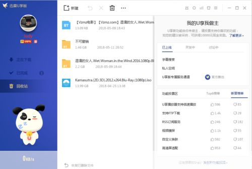 迅雷U享使用指南:轻松享受高速下载体验