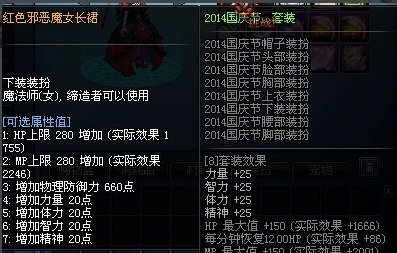 DNF天空套全解析：属性加成与华丽外观一览