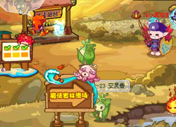 《洛克王国》中的草系精灵——空灵兽的成长与冒险