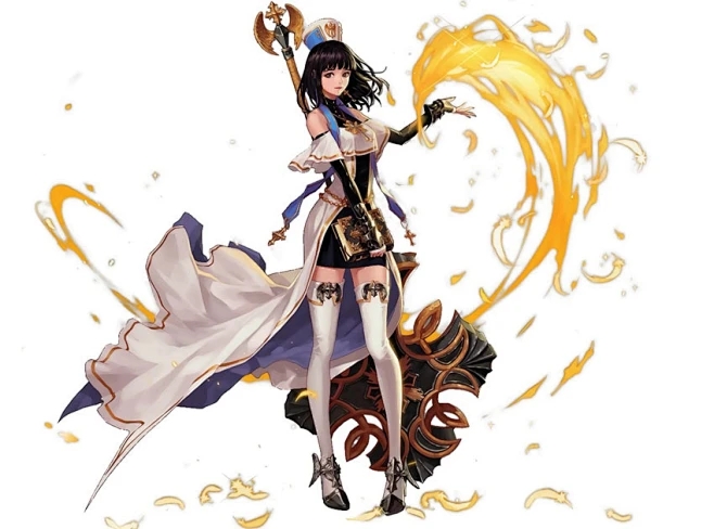 DNF女圣职者：神圣之力的化身与信仰的守护者