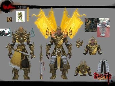 斗战神幻甲：游戏中的华丽战衣