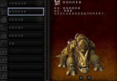 魔兽世界20级坐骑购买指南：阵营差异与多种获取途径