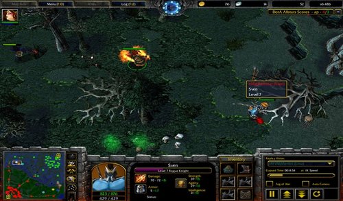 秀逗魔导士：DotA战场上的火焰使者