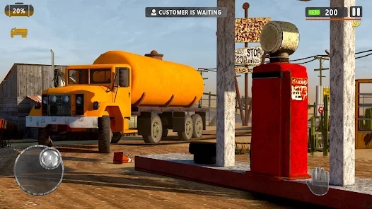 垃圾场加油站模拟器中文版(Junkyard Gas Station Simulator)