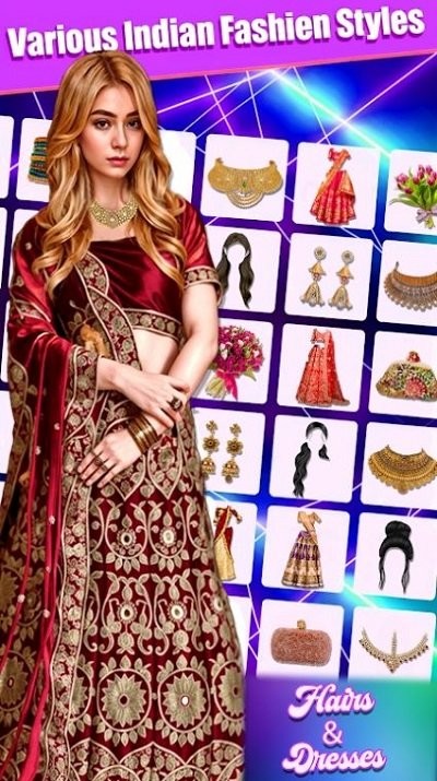 印度美容时尚造型师(Indian Fashion Stylist Games)