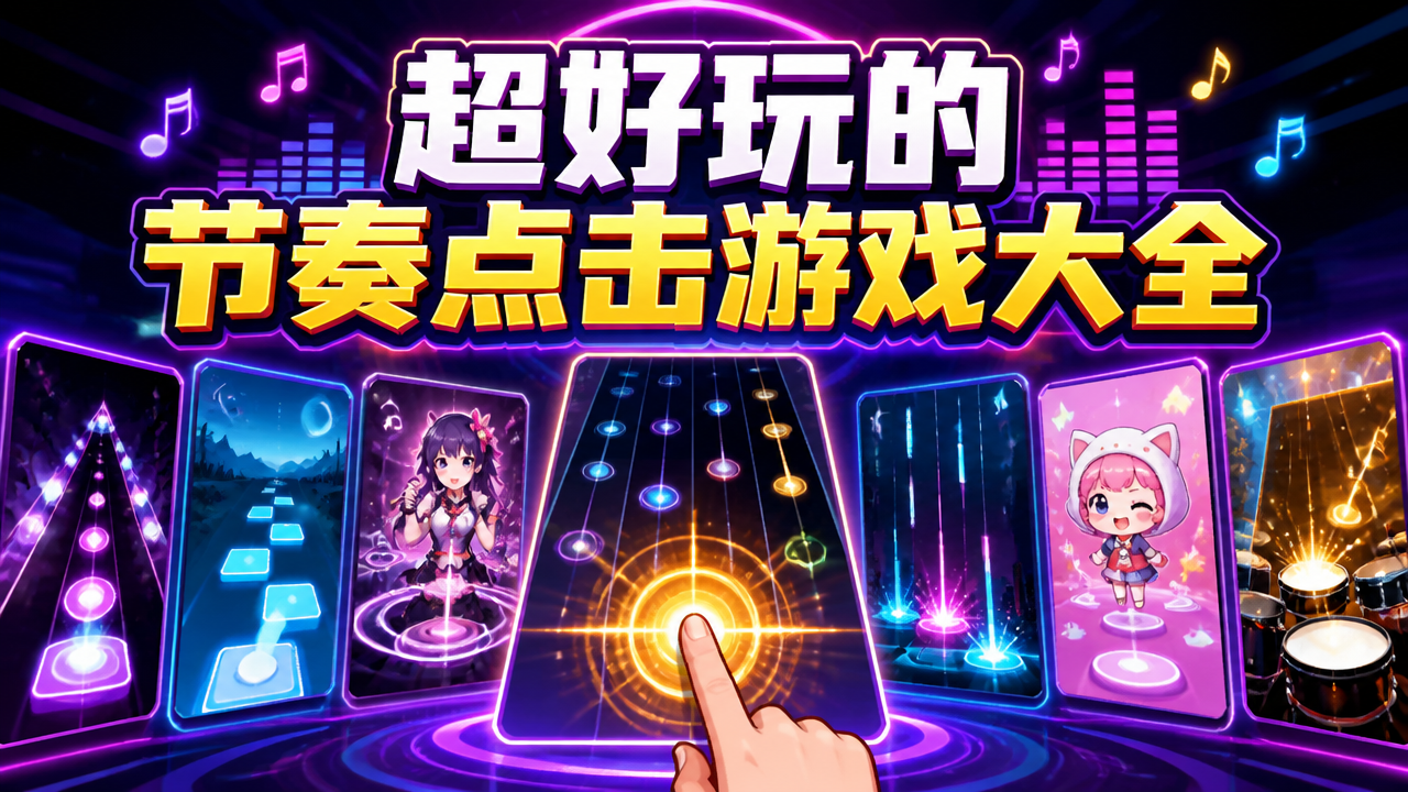 超好玩的节奏点击游戏大全