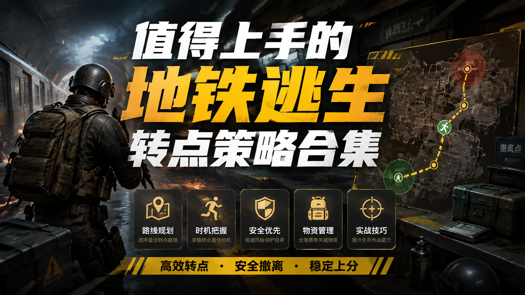 值得上手的地铁逃生转点策略合集