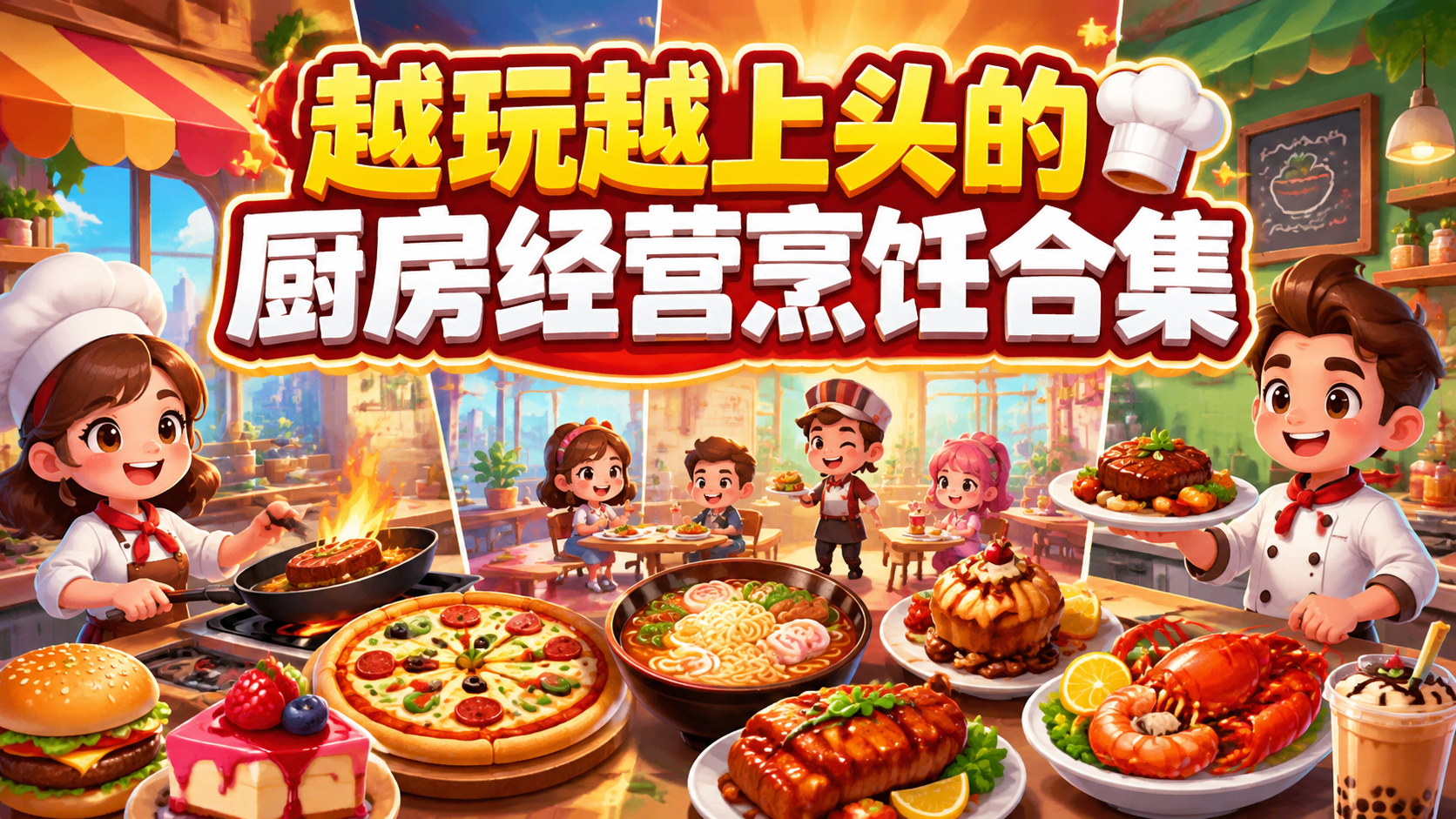 越玩越上头的厨房经营烹饪合集