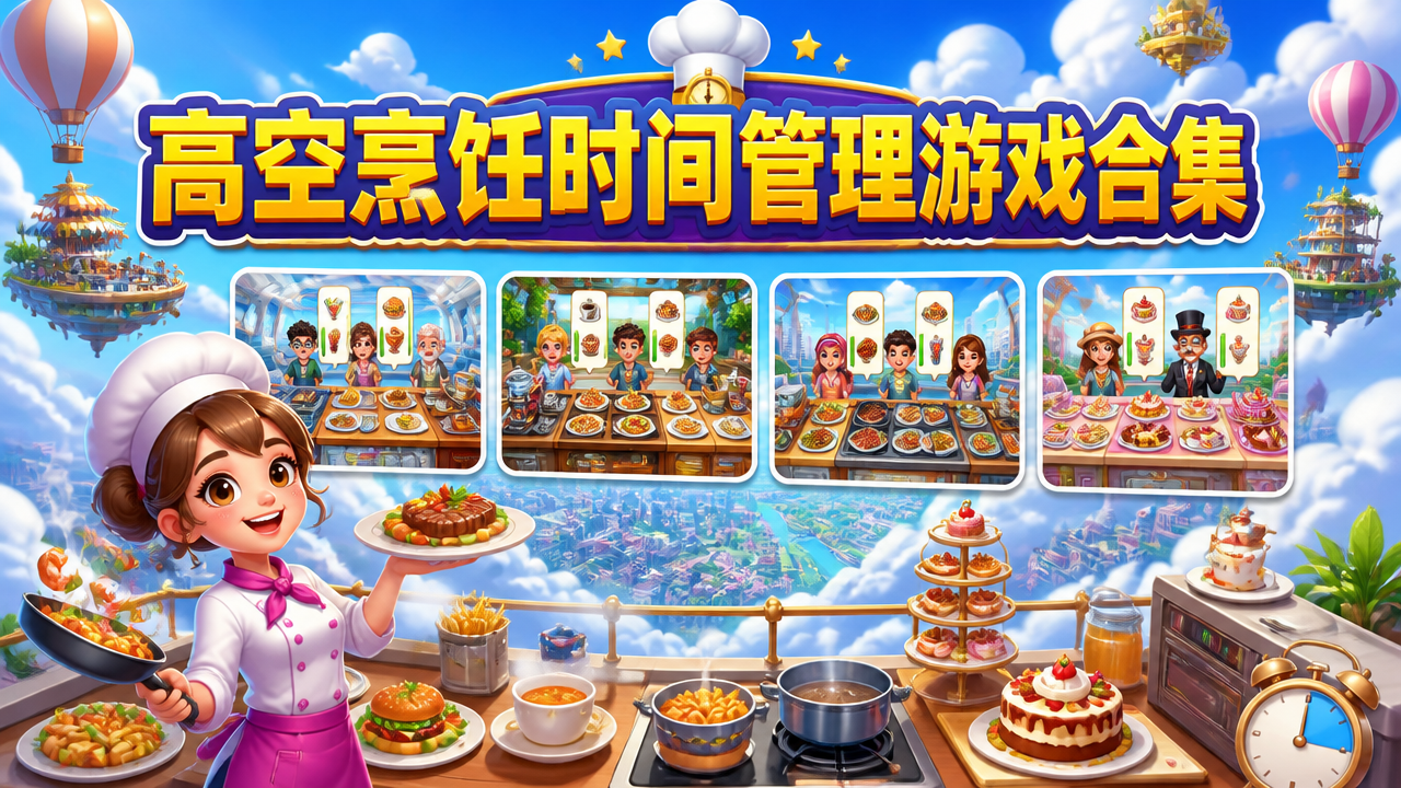 高空烹饪时间管理游戏合集