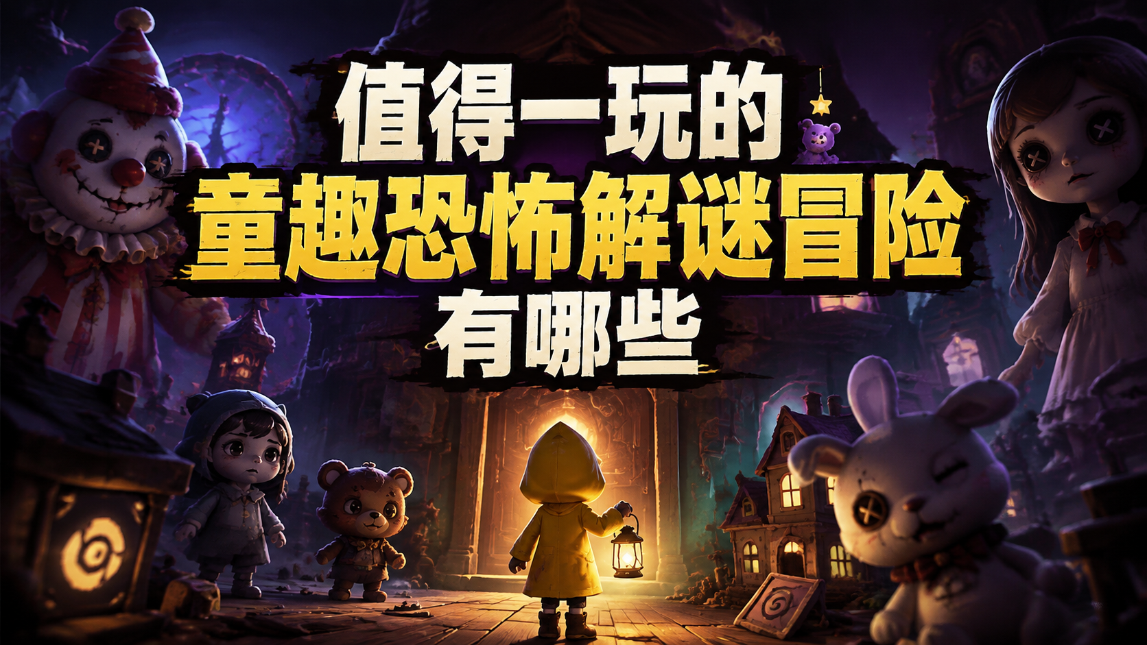 值得一玩的童趣恐怖解谜冒险有哪些