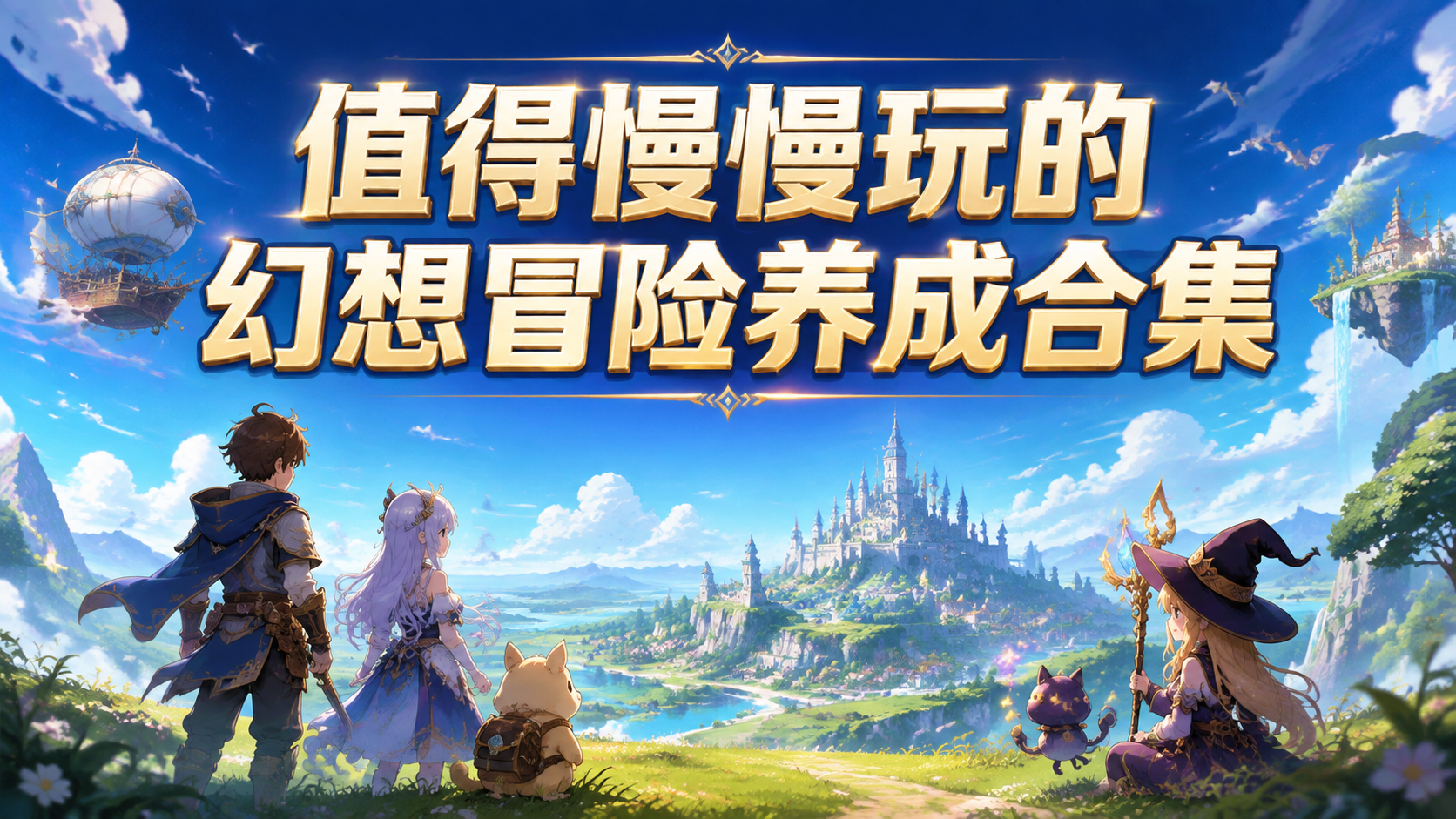 值得慢慢玩的幻想冒险养成合集