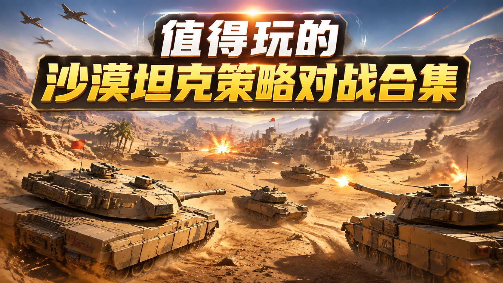 值得玩的沙漠坦克策略对战合集