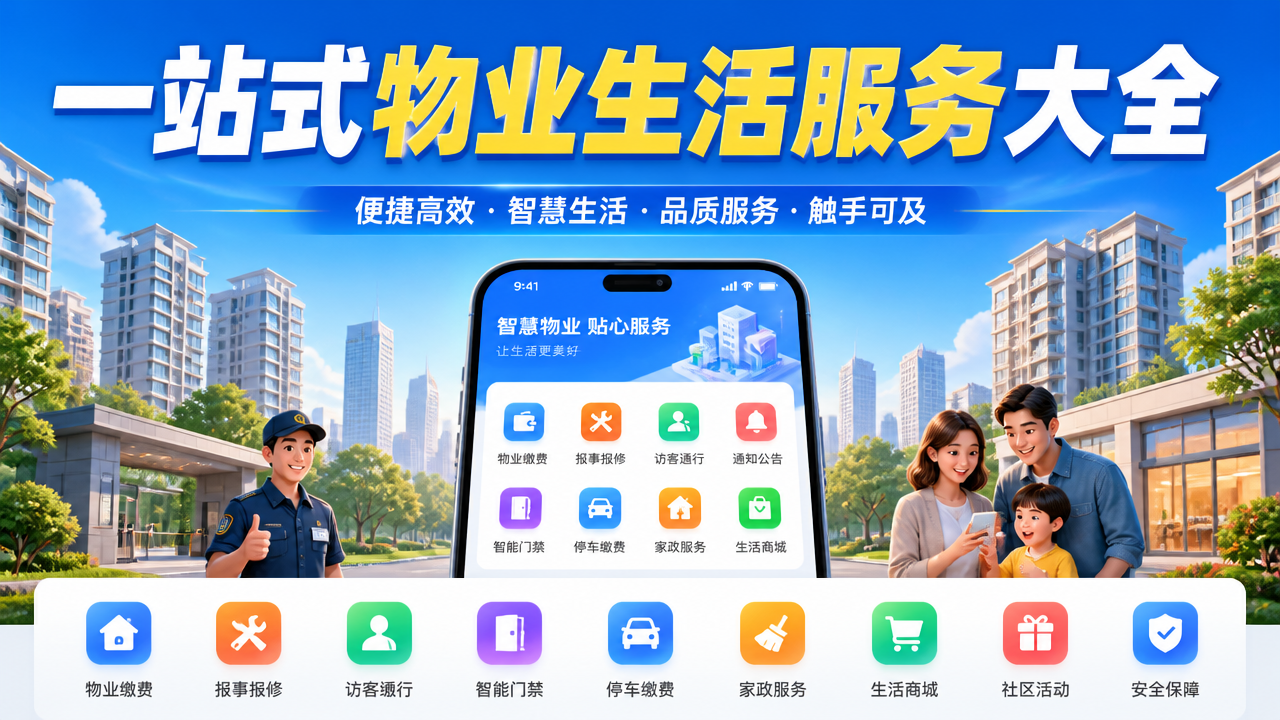 一站式物业生活服务大全