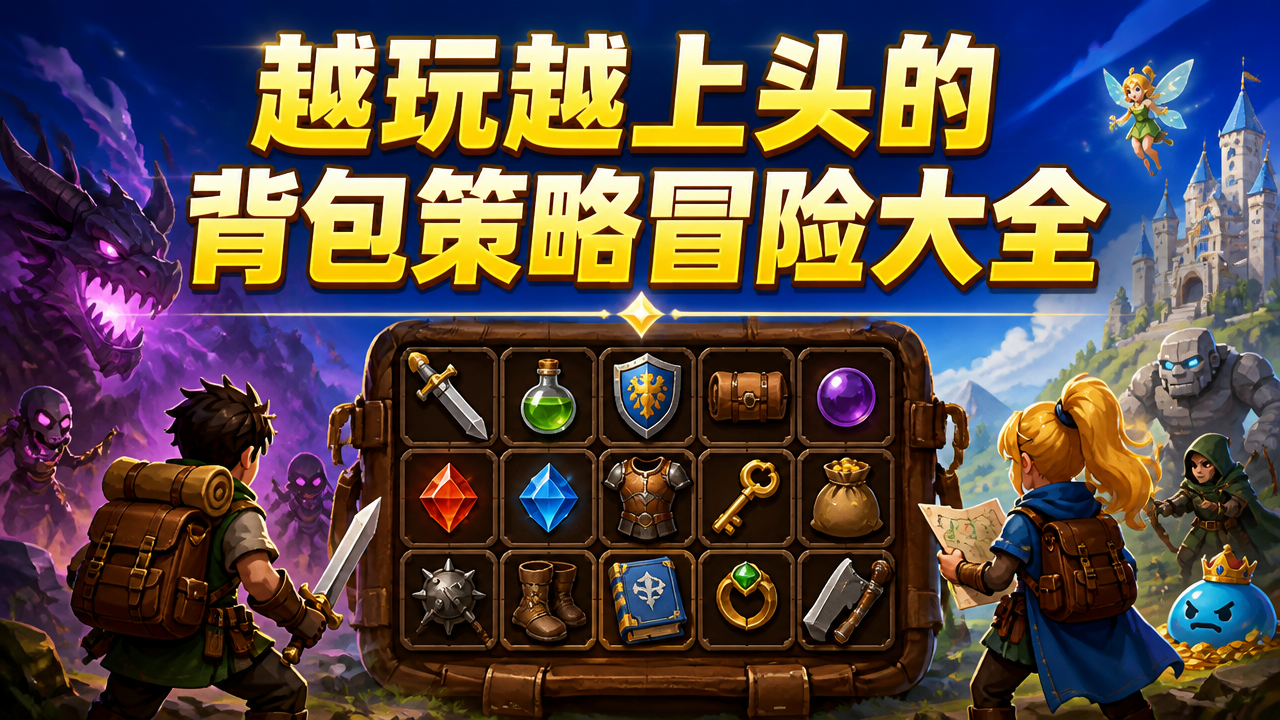 越玩越上头的背包策略冒险大全