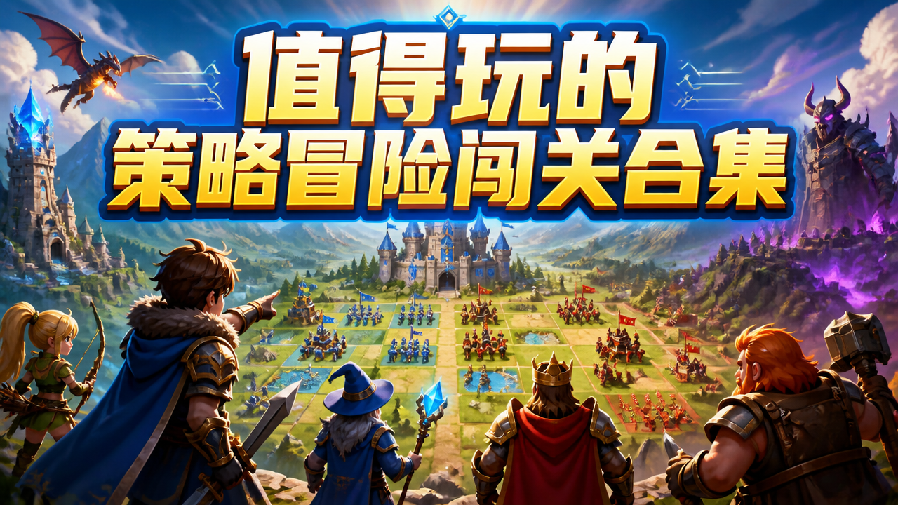 值得玩的策略冒险闯关合集