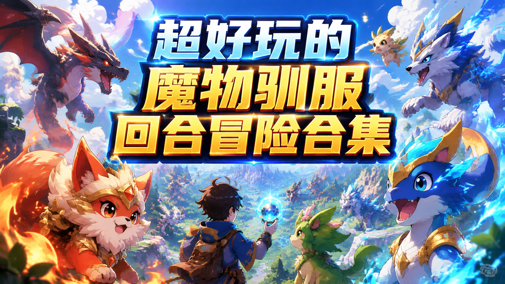 超好玩的魔物驯服回合冒险合集