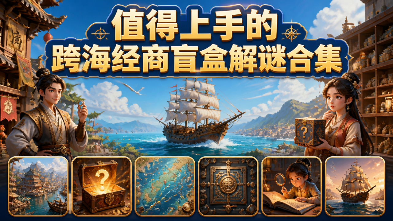 值得上手的跨海经商盲盒解谜合集