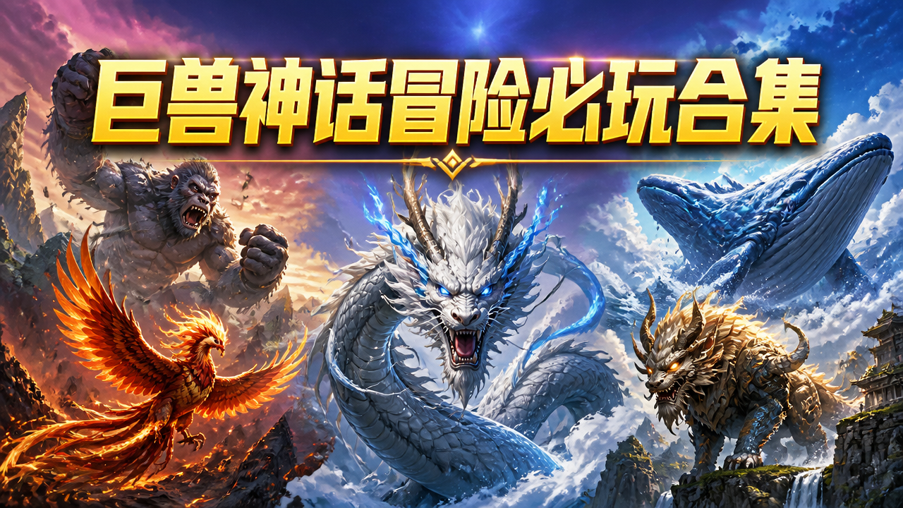 巨兽神话冒险必玩合集