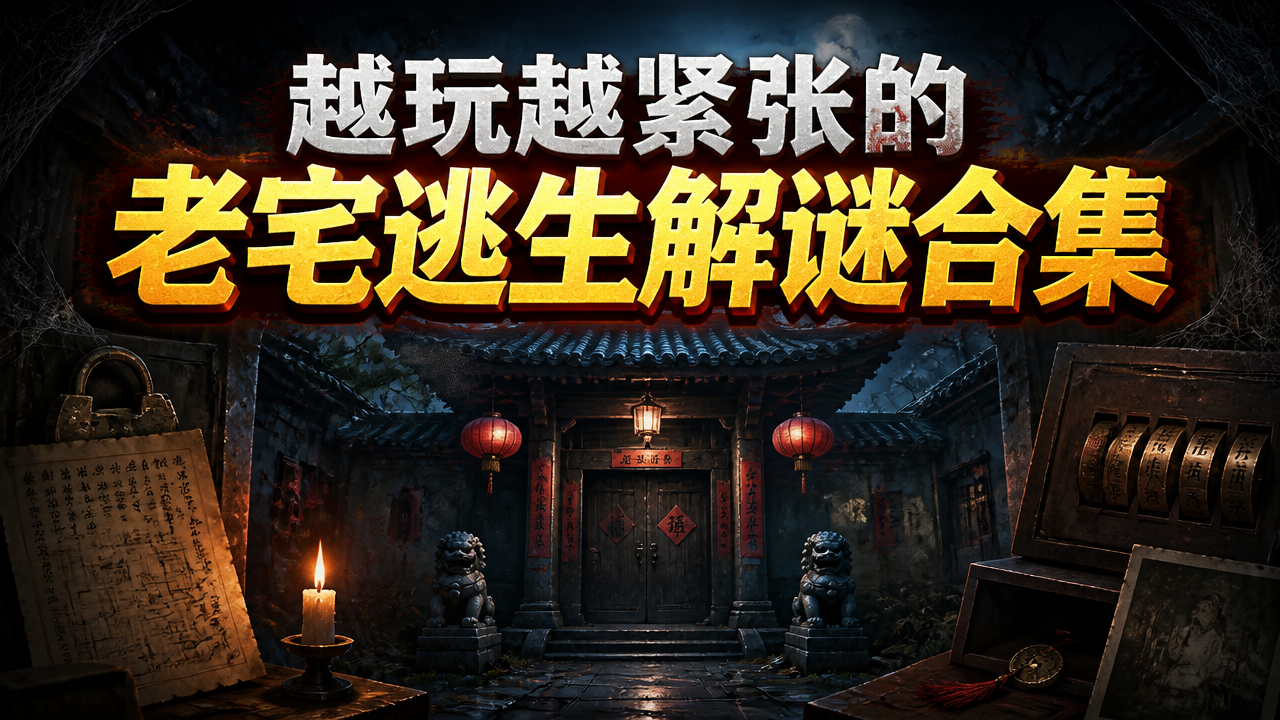 越玩越紧张的老宅逃生解谜合集