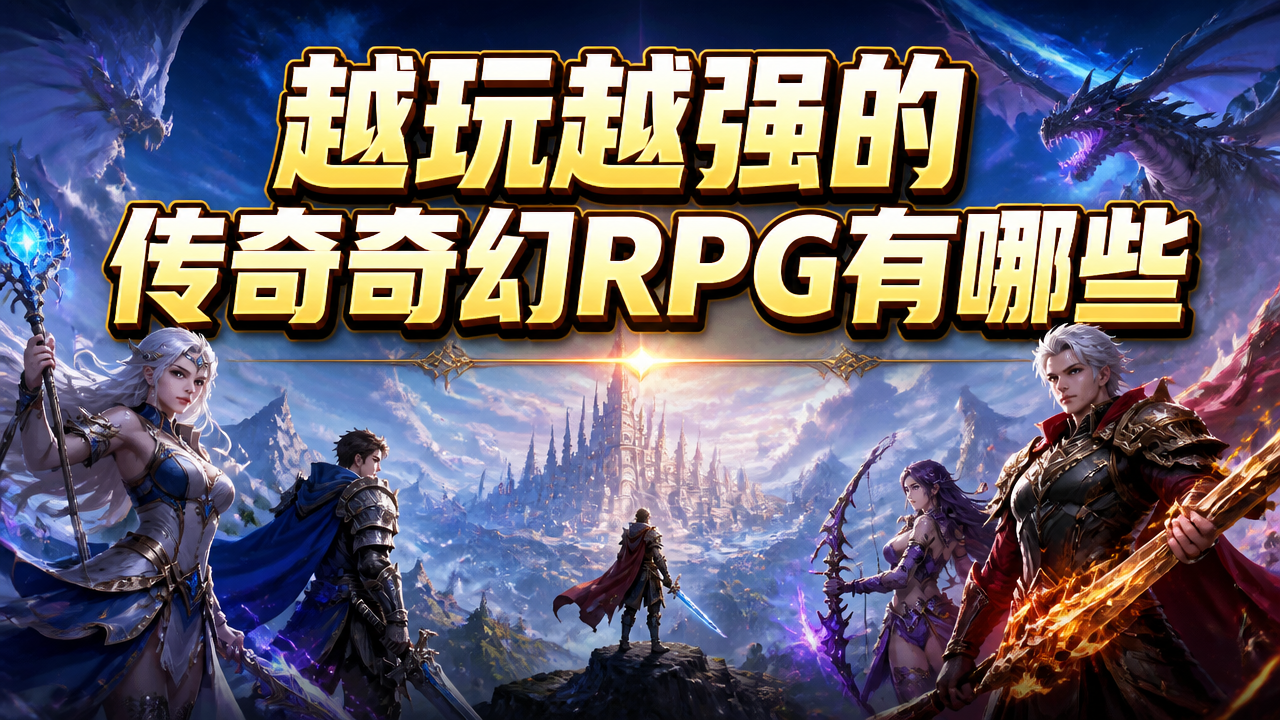 越玩越强的传奇奇幻RPG有哪些