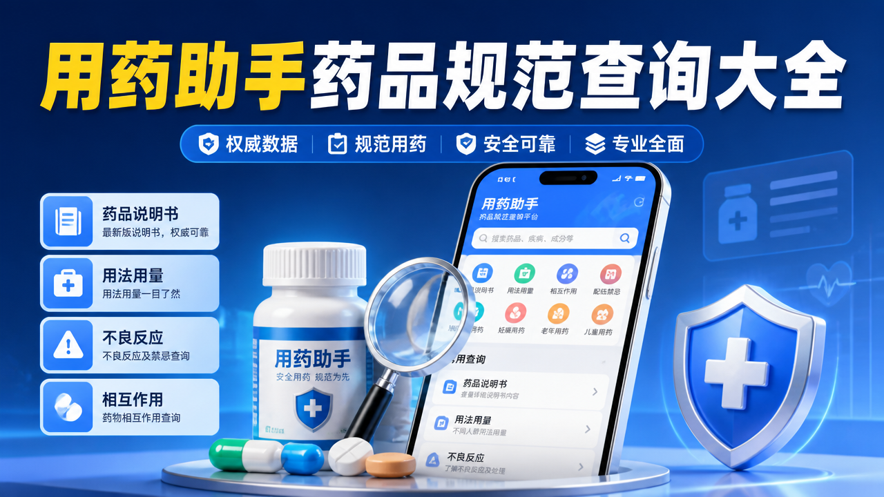 用药助手药品规范查询大全