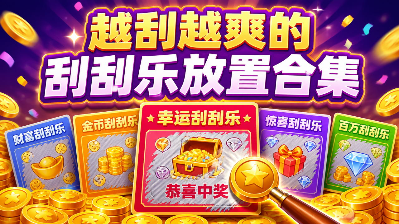 越刮越爽的刮刮乐放置合集