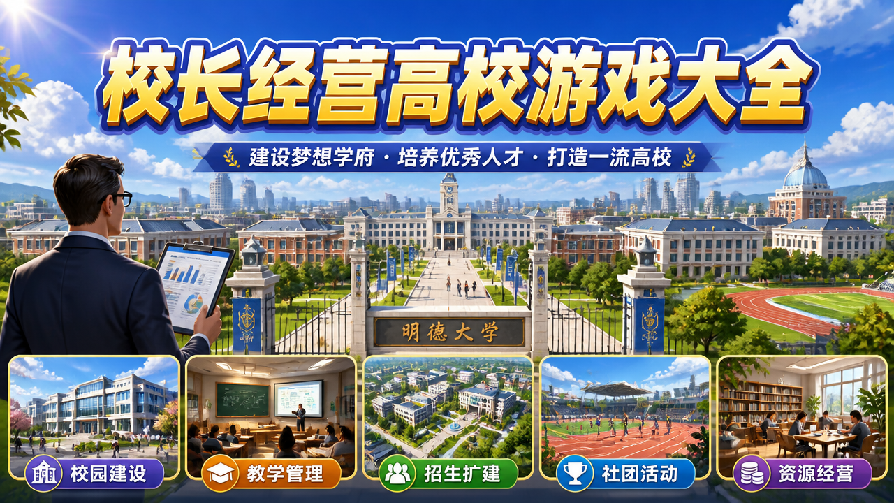 校长经营高校游戏大全