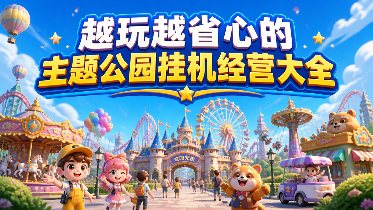 越玩越省心的主题公园挂机经营大全