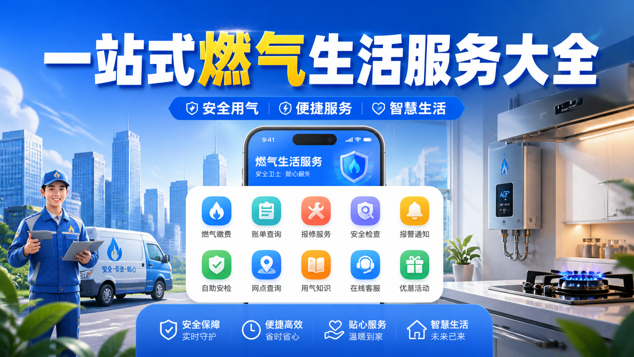 一站式燃气生活服务大全