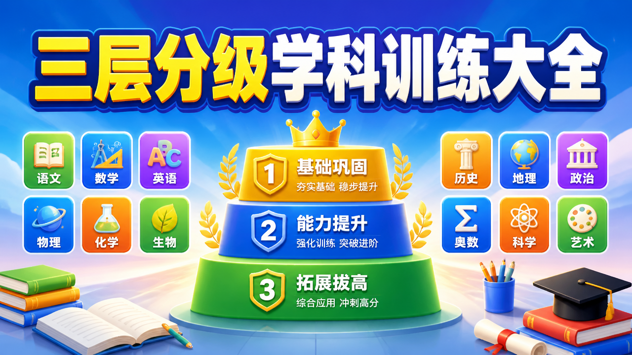 三层分级学科训练大全