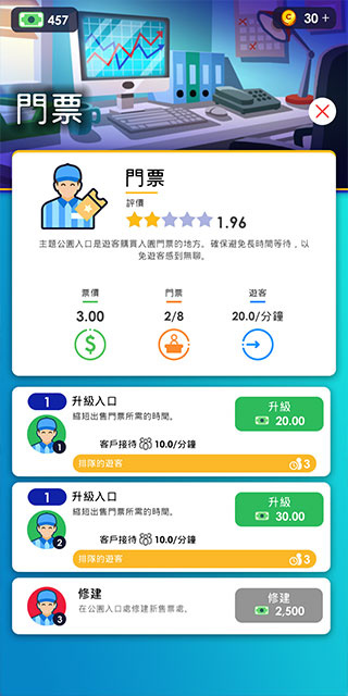 闲置主题公园大亨安卓版