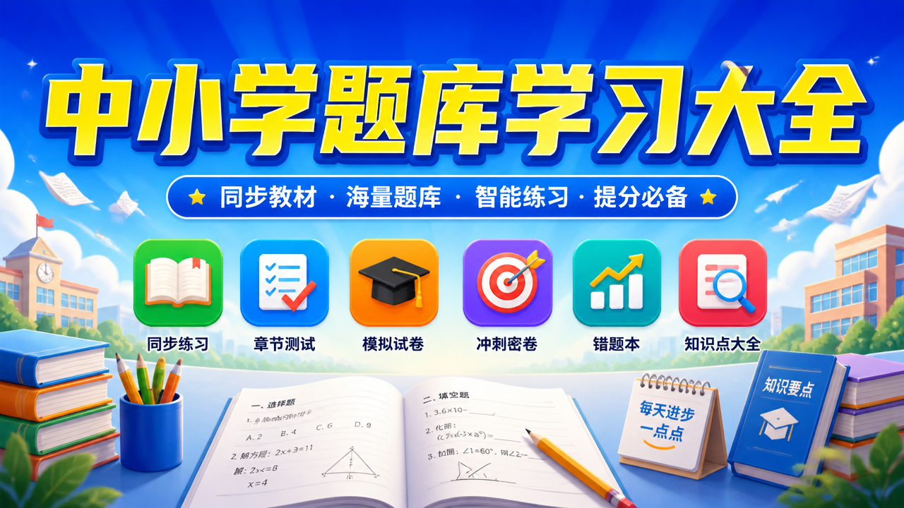 中小学题库学习大全