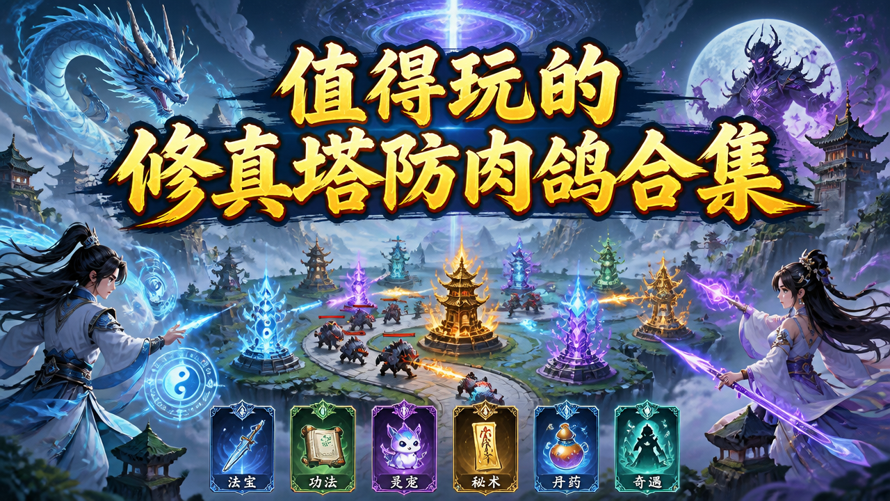 值得玩的修真塔防肉鸽合集