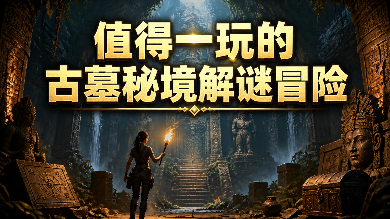 值得一玩的古墓秘境解谜冒险