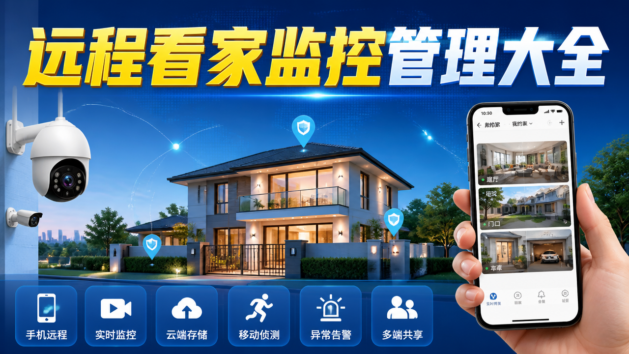 远程看家监控管理大全